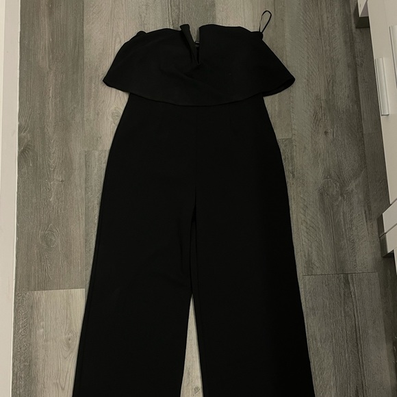 Girl in mind BANDEAU black jumpsuit - Picture 8 of 9